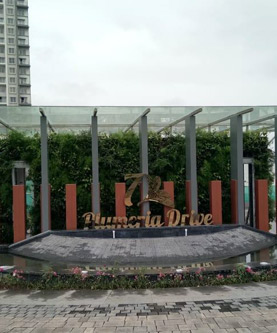 Plumeria Drive - Aluminium Composite Panel (ACP), Glass Canopy